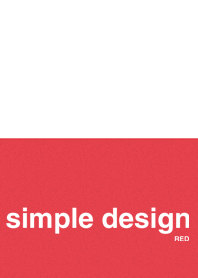 Simple Design red