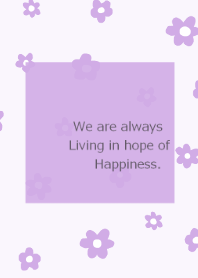 flower pattern/ purple color