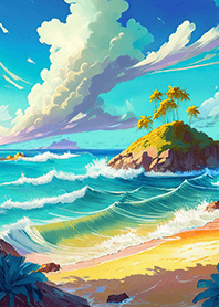 Beautiful real scenery(Summer-452)