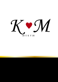 LOVE INITIAL - K&M 4