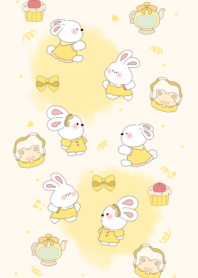 Rabbit bear patterned bag3