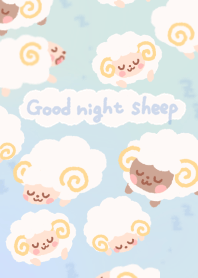 Sheep that seems to be sleepy