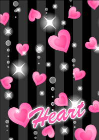 Heart-black&pink