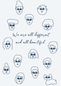 sunglasses family -blue-