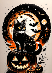 halloween cat 0137a6