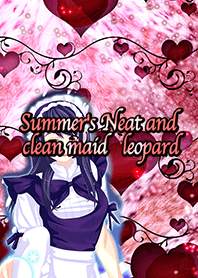 Summer's Neat and clean maid leopard