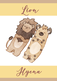 Lion and hyena1
