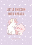 Little Unicorn With Apeach Line Theme Line Store
