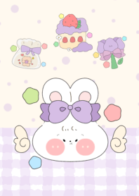 Little rabbit with big bow1