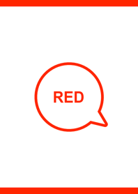 Simple White & Red No.4X