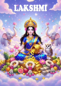 Lakshmi: Abundant wealth prosperity. 2JP