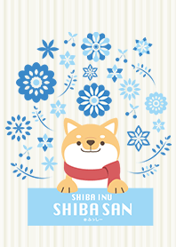 SHIBAINU SHIBASAN -blue-