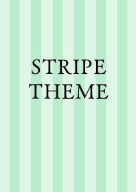 STRIPE THEMEj-LIGHT MINT GREEN