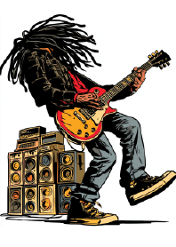 Comic Stage Rock