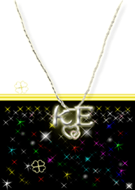 イニシャル K&E(BLACK&White)