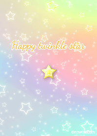 ハッピー キラキラ スター
