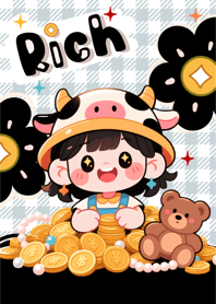 Millionaire Girl-black