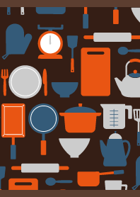 Kitchen Time on brown