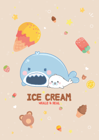 Whale&Seal Ice Cream Cutie