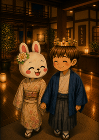 GochiUsagi & Kiran Ouji - Ryokan Night