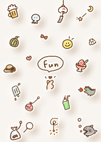 Flaxen Enjoy summer mini icons 03_2