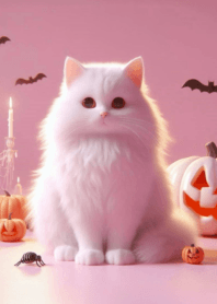 Cute Fat Cat Halloween n.17