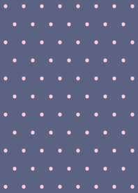 -Polka dots- navypink