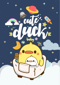 Duck Baby Galaxy Navy Blue