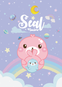 แมวน้ำอุ๋งๆ รุ้งสีม่วง