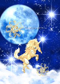 Fortune up Golden giraffe & Blue moon
