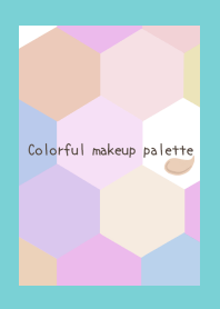 Colorful makeup palette/MINT GREEN