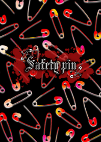 Safety pin -Demon's color-