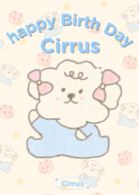 Happy birthday cirrus