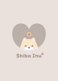 Shiba Inu2 Sunflower [beige]