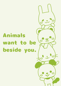Animals want to be beside you.048-2YELGR