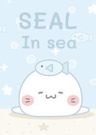 Seal in sea!