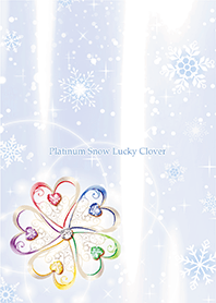 Platinum Snow Lucky clover