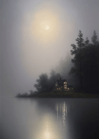 静かな湖 快適な日 21D1ed