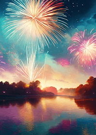 Beautiful Fireworks Theme#142