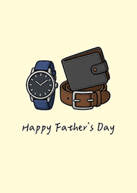 Happy Father's Day,Dad(pale yellow)