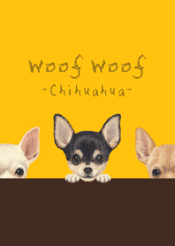 Woof Woof - Chihuahua - SUNFLOWER
