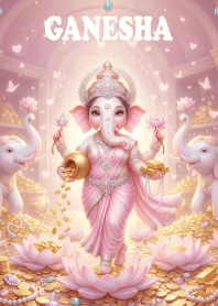 Ganesha, fulfillment of love, wealth.3JP