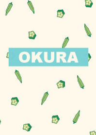 okura pattern / greenpink