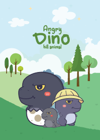 Angry Dino The Hill Cutie