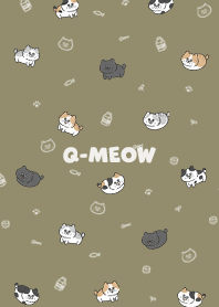 Q-meow2 / olive