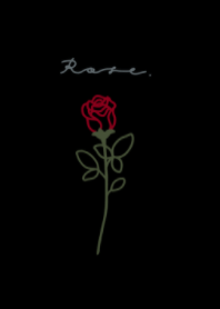 Rose /Black & Red