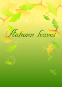 Autumn leaves and autumn item 2 JP