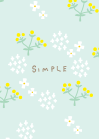 cute yellow round flower28 from Japan