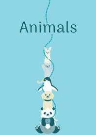 Animal 002-2 (Blue Green)