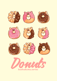 ぶちゃくま。ドーナツ